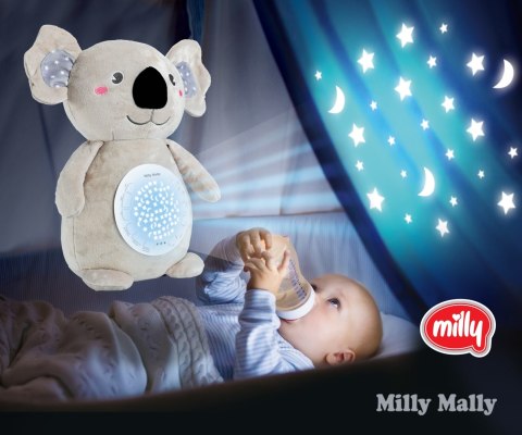 Milly Mally Milly Mally Zabawka pluszowa z Projektorem Milly Koala