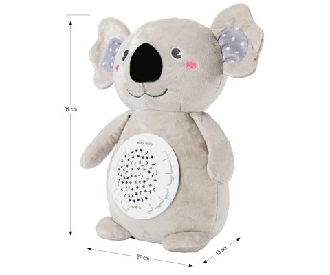 Milly Mally Milly Mally Zabawka pluszowa z Projektorem Milly Koala