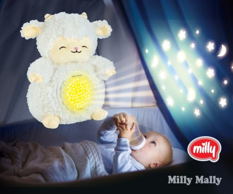 Milly Mally Milly Mally Zabawka pluszowa z Projektorem Milly Sheep