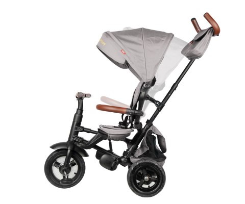 Qplay Qplay Rowerek Trójkołowy Rito Deluxe Rubber Grey