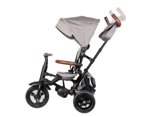 Qplay Qplay Rowerek Trójkołowy Rito Deluxe Rubber Grey