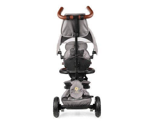 Qplay Qplay Rowerek Trójkołowy Rito Deluxe Rubber Grey