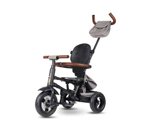 Qplay Qplay Rowerek Trójkołowy Rito Deluxe Rubber Grey