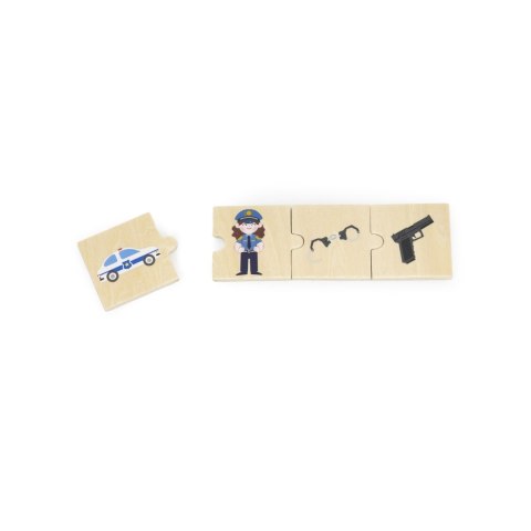 Viga Viga 44749 Zestaw puzzli - dopasuj zawody z narzędziami