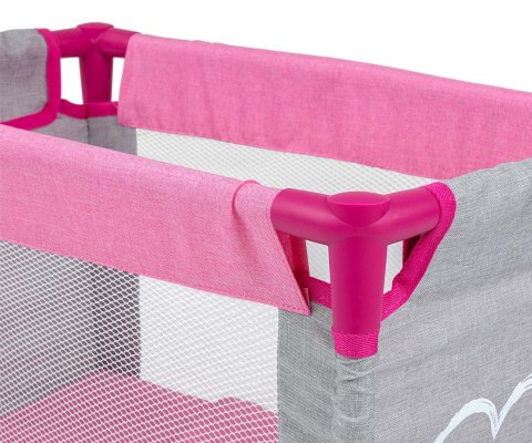 Milly Mally Milly Mally Łóżeczko dla lalek Lisa Prestige Pink
