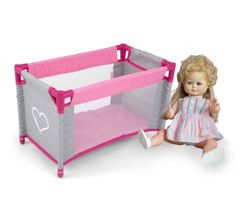 Milly Mally Milly Mally Łóżeczko dla lalek Lisa Prestige Pink