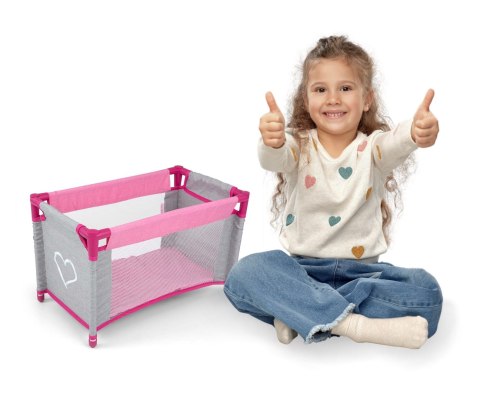 Milly Mally Milly Mally Łóżeczko dla lalek Lisa Prestige Pink