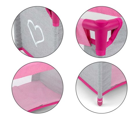 Milly Mally Milly Mally Łóżeczko dla lalek Lisa Prestige Pink