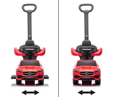 Milly Mally Milly Mally Pojazd z rączką MERCEDES C-Class Deluxe Red