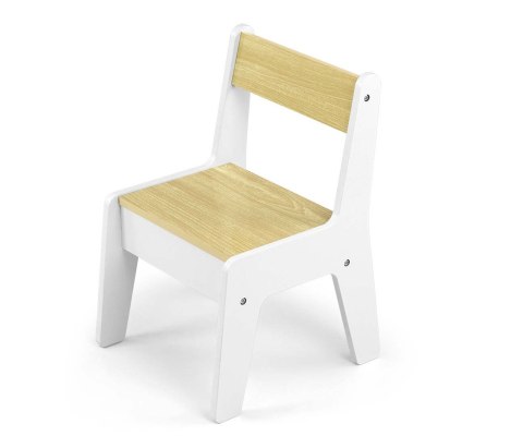 Milly Mally Milly Mally Zestaw mebli Olaf Blocks - Stolik i dwa krzesełka White