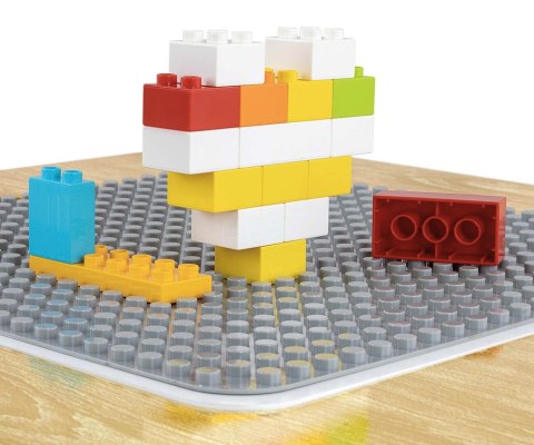 Milly Mally Milly Mally Zestaw mebli Olaf Blocks - Stolik i dwa krzesełka White