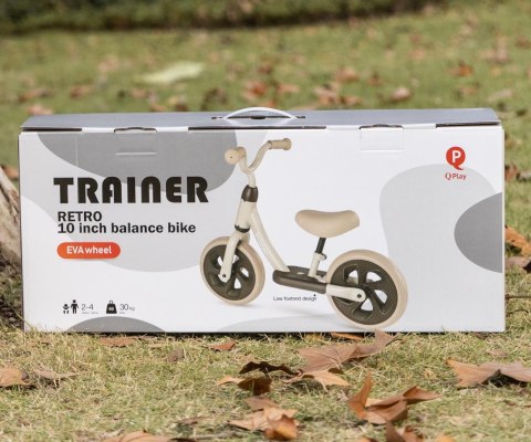 Qplay Qplay Rowerek Biegowy Trainer Beige