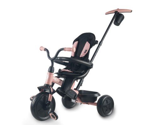 Qplay Qplay Rowerek Trójkołowy Elite Platinum Pink