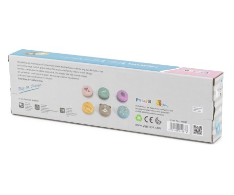 Viga Viga 44087 PolarB Drewniane makaroniki