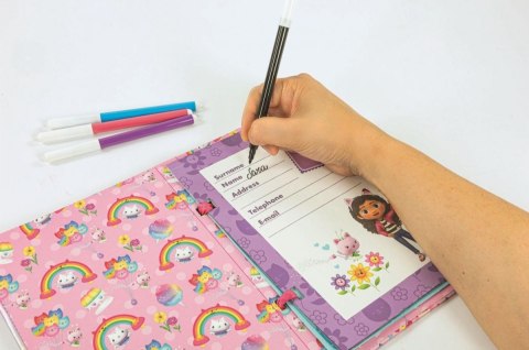 Clementoni Clementoni Sekretny pamiętnik Koci Domek Gabi. Gabby's Dollhouse 50883 p6