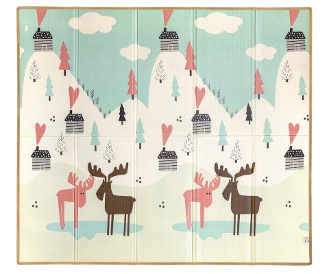 Milly Mally Milly Mally Mata piankowa składana Play Pastel Deer T1