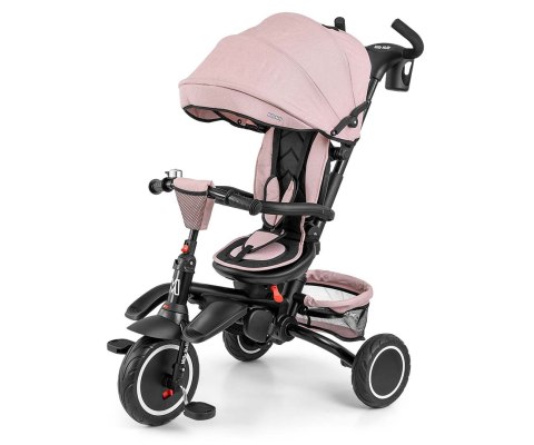 Milly Mally Milly Mally Rowerek Trójkołowy Stanley Rubber New Pink