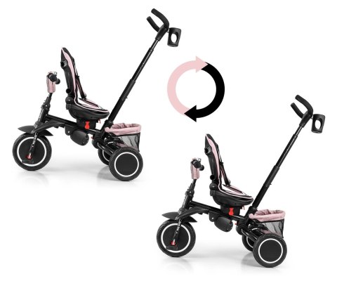 Milly Mally Milly Mally Rowerek Trójkołowy Stanley Rubber New Pink