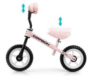 Milly Mally Milly Mally Rowerek biegowy Dragon Pink