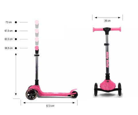Milly Mally Milly Mally Scooter Jelly Pink