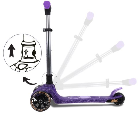 Milly Mally Milly Mally Scooter Jelly Violet