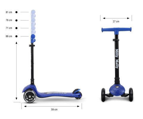 Milly Mally Milly Mally Scooter Sparky Blue