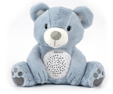 Milly Mally Milly Mally Zabawka pluszowa z Projektorem Milly Bear Blue