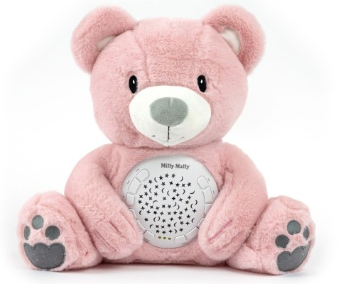 Milly Mally Milly Mally Zabawka pluszowa z Projektorem Milly Bear Pink