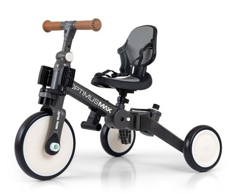 Milly Mally Milly Mally Rowerek 5w1 Optimus Max Dark Grey