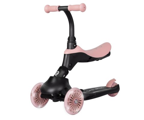 Qplay Qplay Hulajnoga Sema Evo 3w1 Coral Pink
