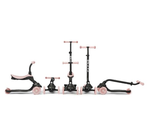 Qplay Qplay Hulajnoga Sema Evo 3w1 Coral Pink