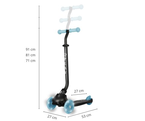 Qplay Qplay Hulajnoga Sema Evo 3w1 Sky Blue