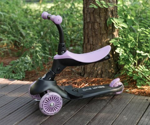 Qplay Qplay Hulajnoga Sema Evo 3w1 Violet