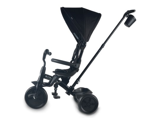 Qplay Qplay Rowerek Trójkołowy Elite Platinum Black
