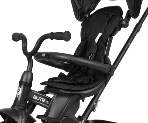 Qplay Qplay Rowerek Trójkołowy Elite Platinum Black