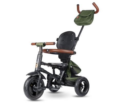 Qplay Qplay Rowerek Trójkołowy Rito Deluxe Rubber Olive