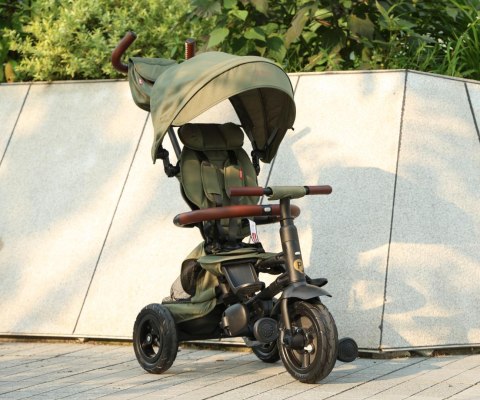 Qplay Qplay Rowerek Trójkołowy Rito Deluxe Rubber Olive