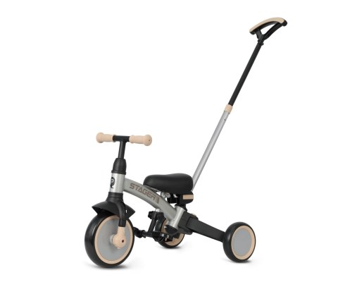 Qplay Qplay Rowerek Trójkołowy Stager 3w1 Silver