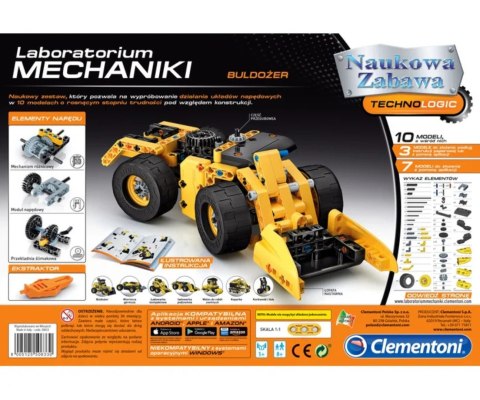 Clementoni Clementoni Naukowa Zabawa Lab 50633 Laboratorium Mechaniki - Buldożer