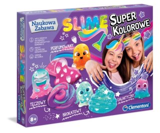 Clementoni Clementoni Naukowa Zabawa Lab 50636 Super Kolorowe Slime