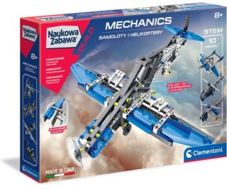 Clementoni Clementoni Naukowa Zabawa Lab 60950 Laboratorium Mechaniki - Samoloty i Helikoptery