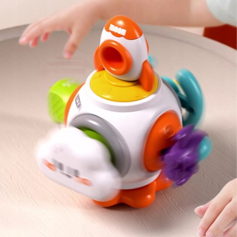 Edukacyjna kostka dla dzieci 18m + interaktywna kula sensoryczna 99-17