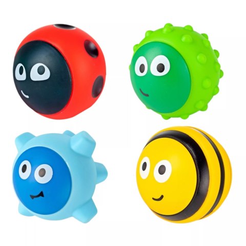 Gumowe piłki piłeczki sensoryczne owady A008