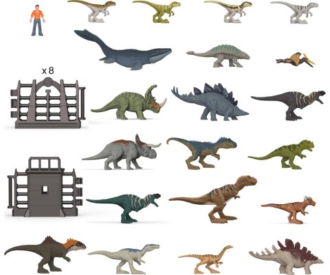 Mix Mattel JBG37 Kalendarz Adwentowy Jurassic World