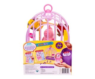 Mix Moose Little Live Pets 26692 Mówiący Ptaszek z Klatką
