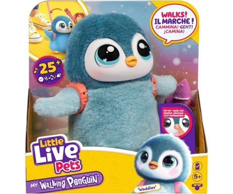 Mix Moose Toys 26535 Little Live Pets Interaktywny Pingwin Waddles