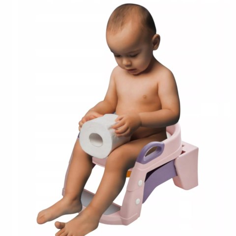 Przenośny nocnik i nakładka na sedes 2w1 - antypoślizgowa i wygodna nakładka