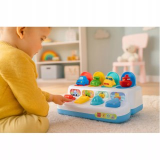 Wyskakujące Pojazdy POP-UP - Edukacyjna Zabawka Interaktywna dla Dzieci