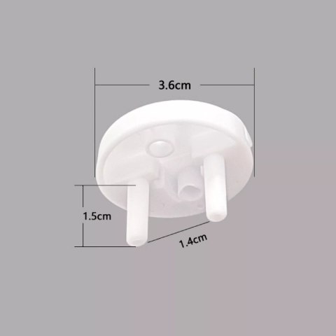 Zaślepki do gniazdek ochrona dzieci przed porażeniem prądem 15 szt.