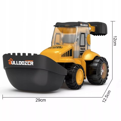 Edukacyjna koparka 4w1 dla dzieci lupa kompas łopatka do piasku 3+ TT9169